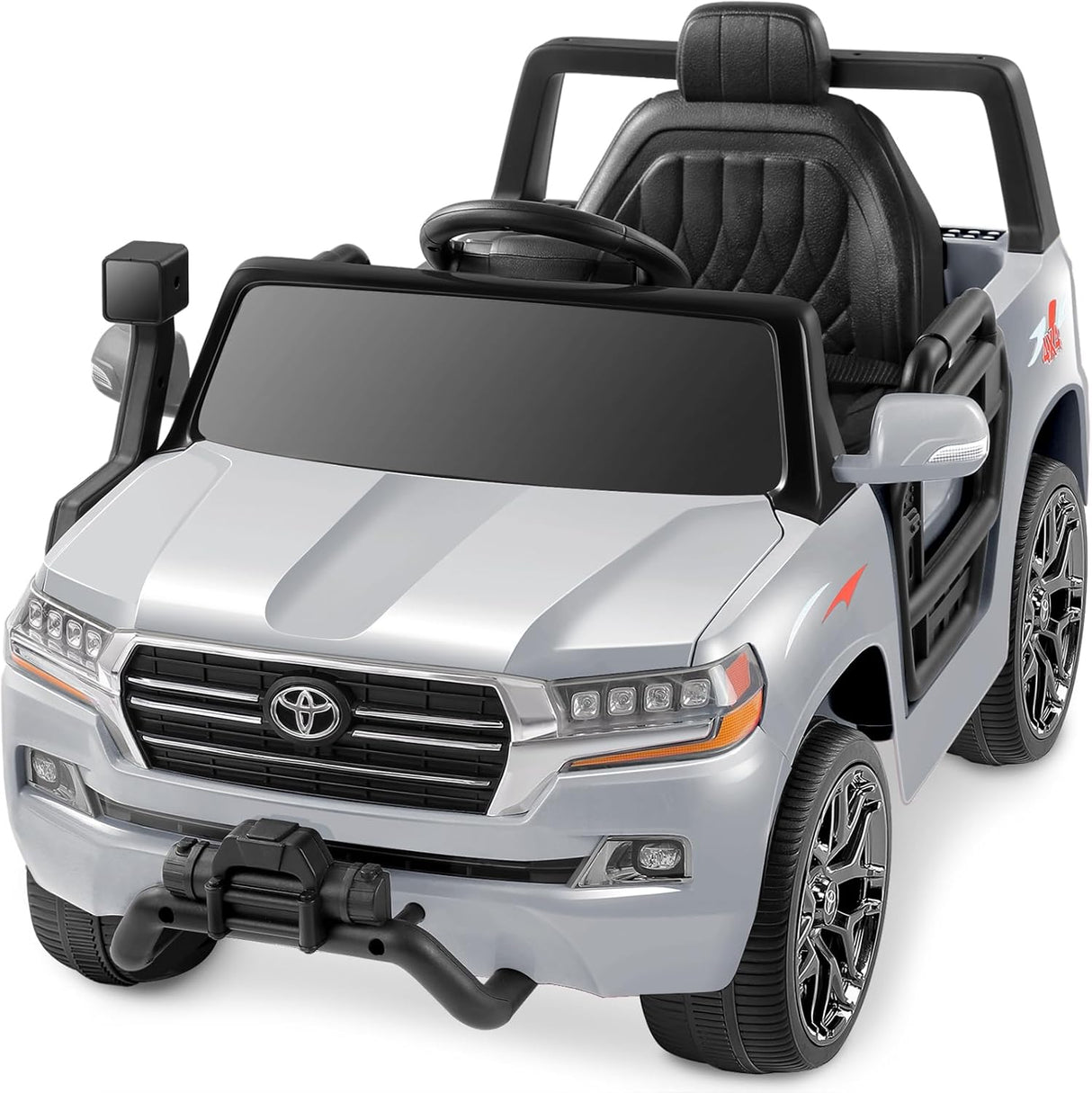 Electric cars for kids with DIY Building Blocks & Storage Area