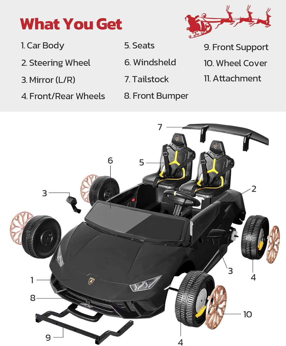 Lamborghini Ride on Toy for Big kids