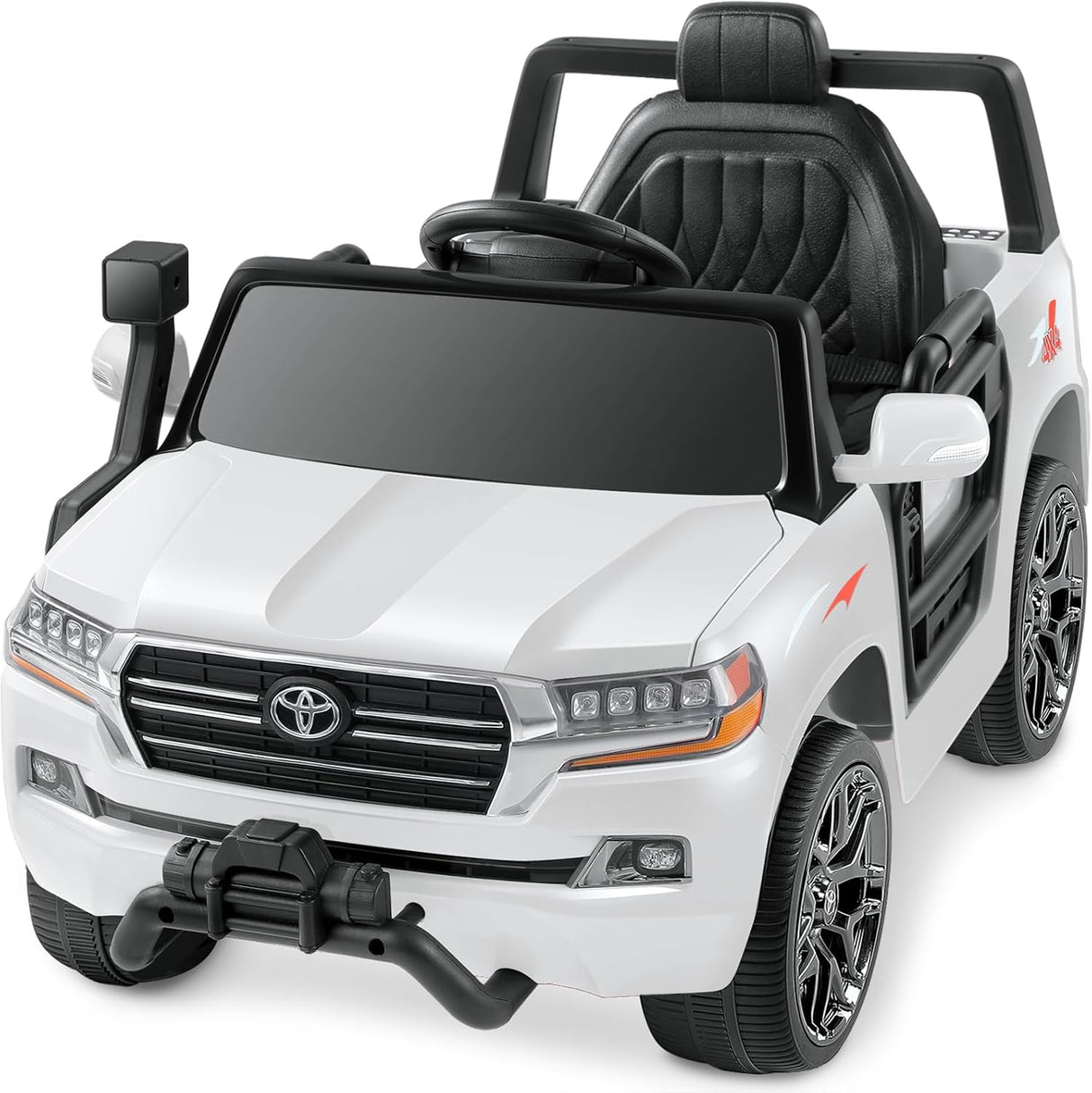 Electric cars for kids with DIY Building Blocks & Storage Area