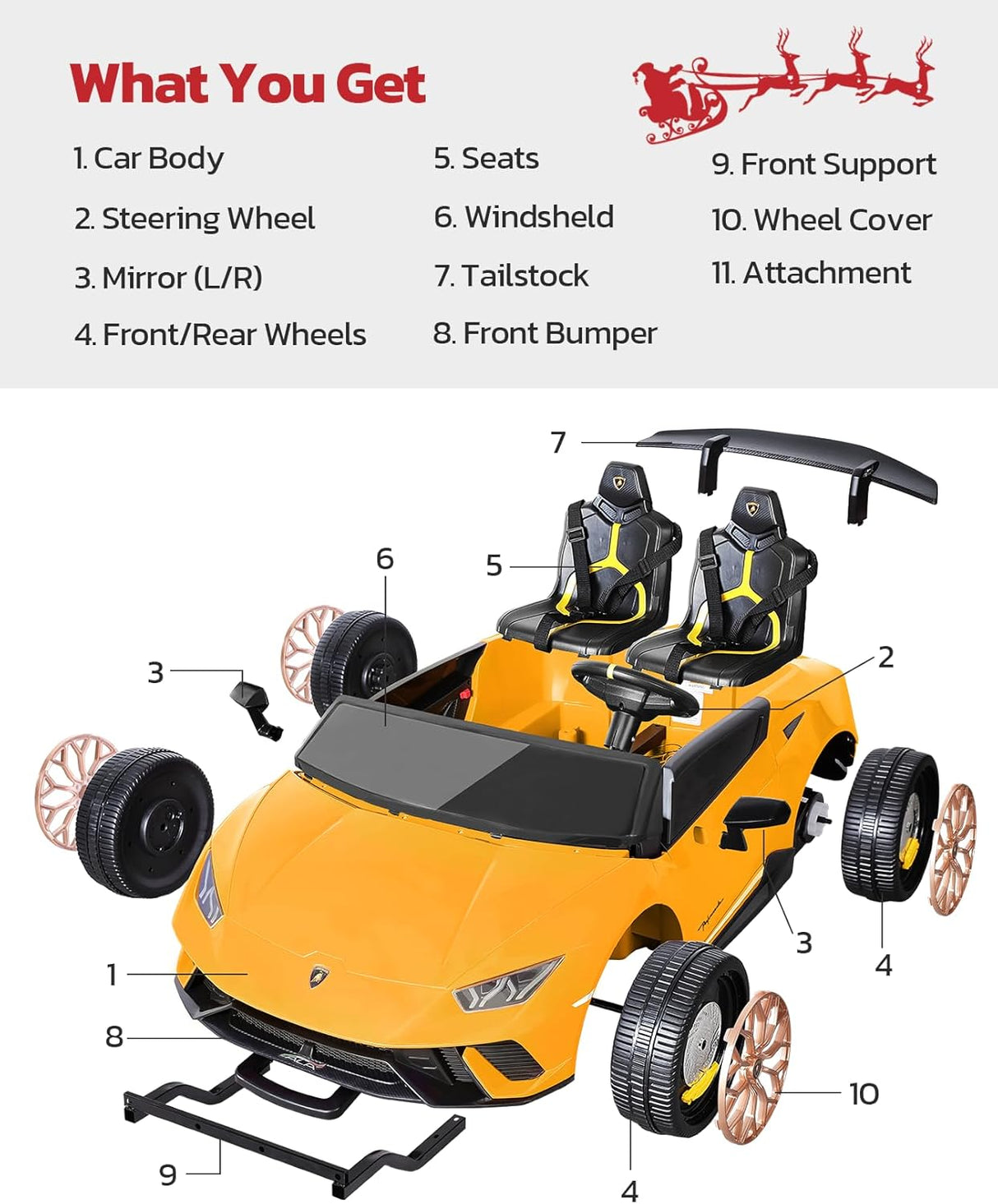 Lamborghini Ride on Toy for Big kids