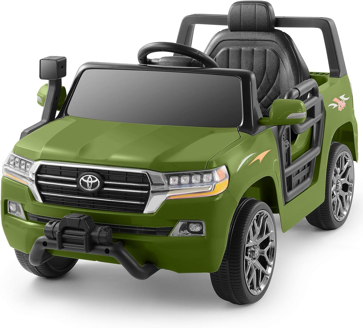 Electric cars for kids with DIY Building Blocks & Storage Area