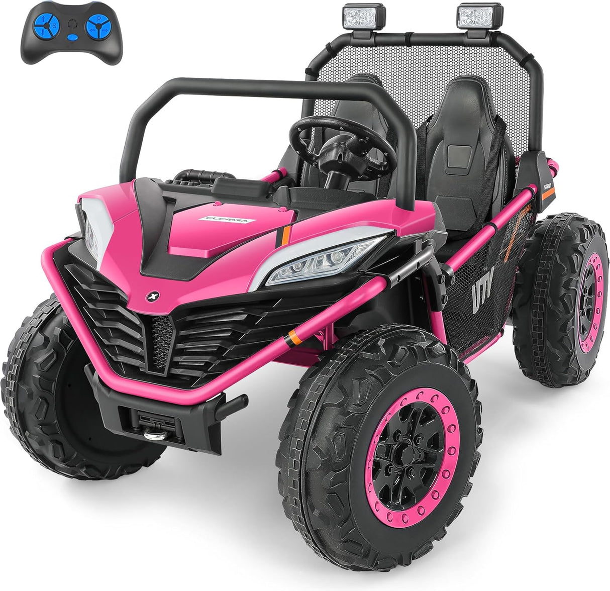 Four-wheel-drive electric SUV with remote control 2 seater