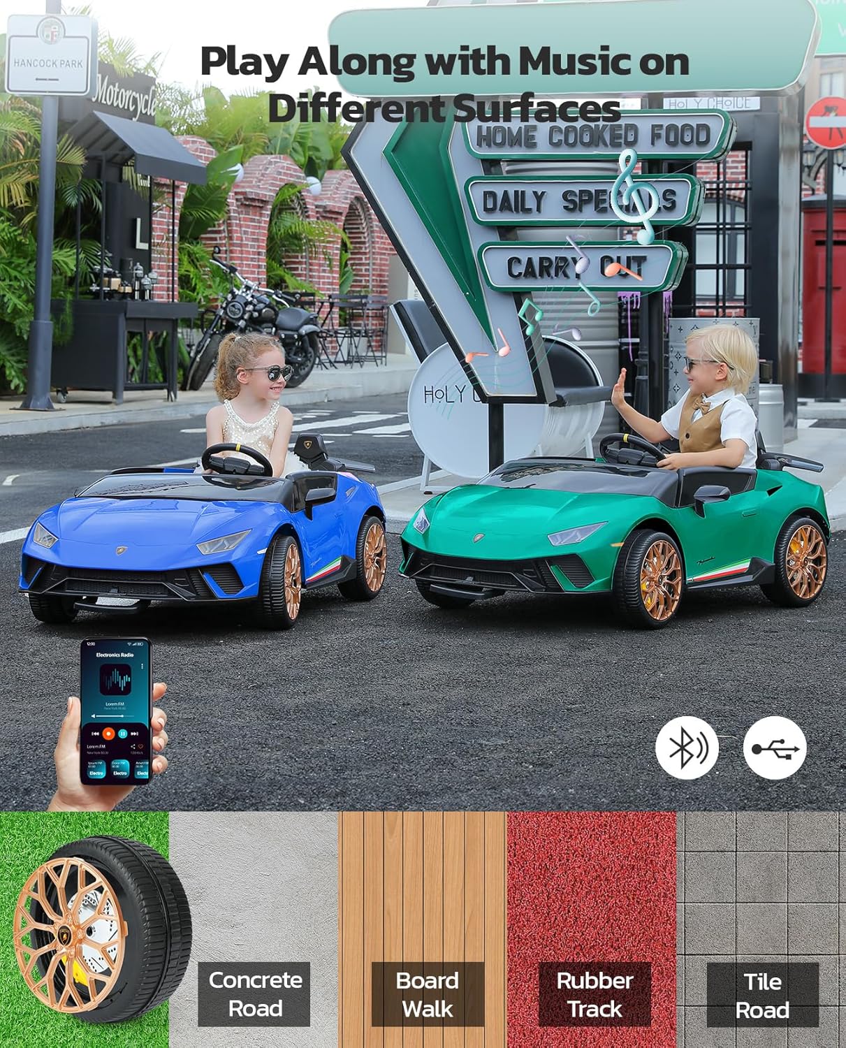 Lamborghini Ride on Toy for Big kids