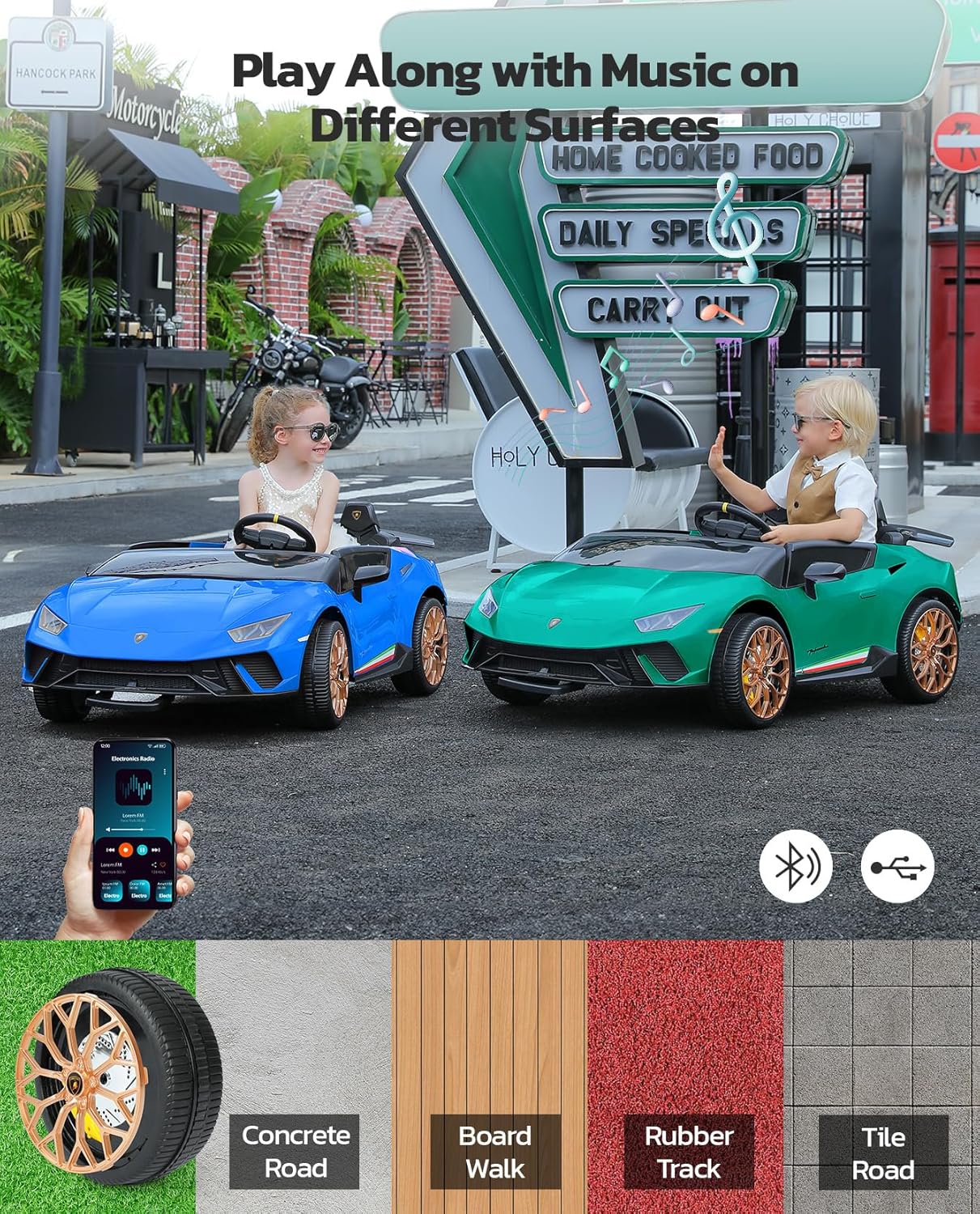 Lamborghini Ride on Toy for Big kids