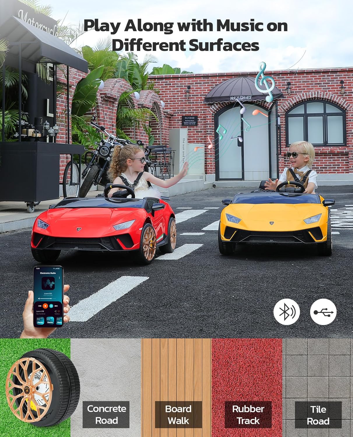 Lamborghini Ride on Toy for Big kids