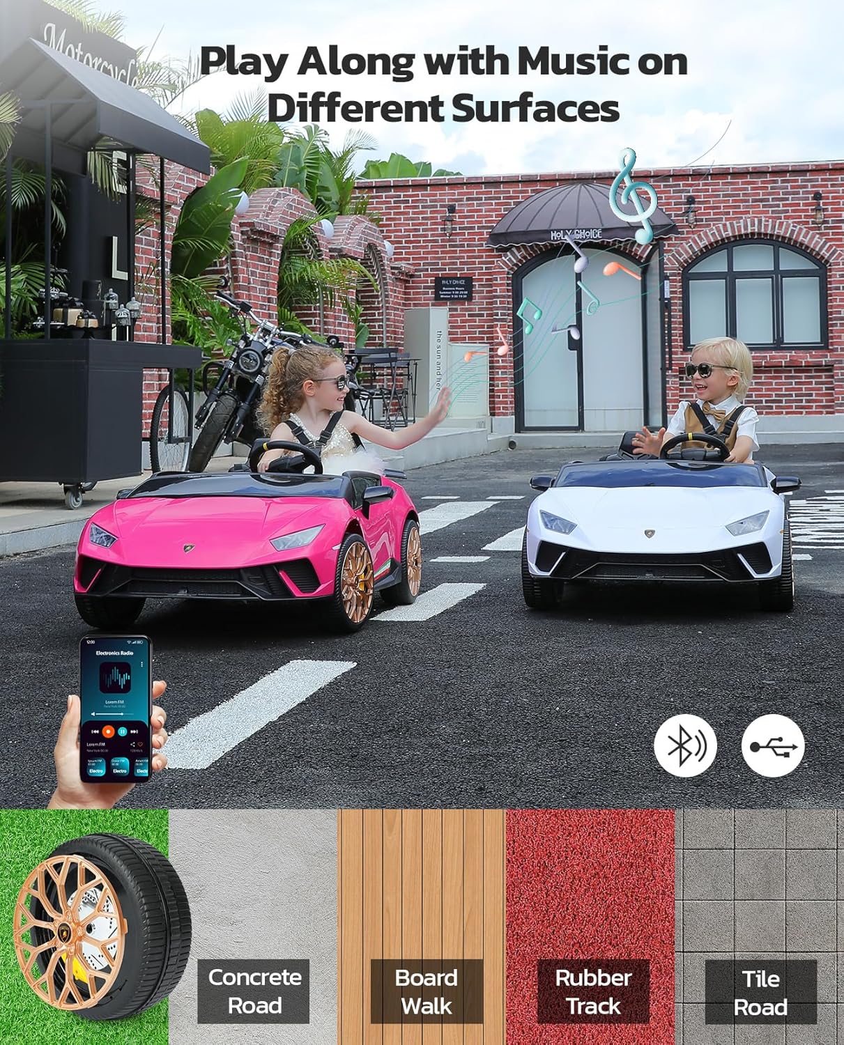 Lamborghini Ride on Toy for Big kids