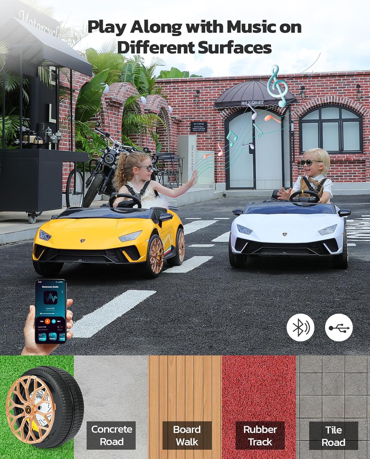 Lamborghini Ride on Toy for Big kids