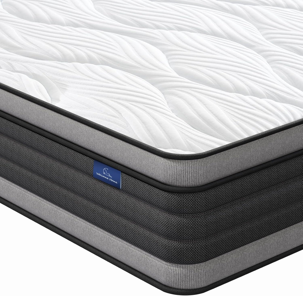 Vesgantti Twin Mattress Hybrid Twin Size Mattress with Memory Foam and Individually Pocket Spring