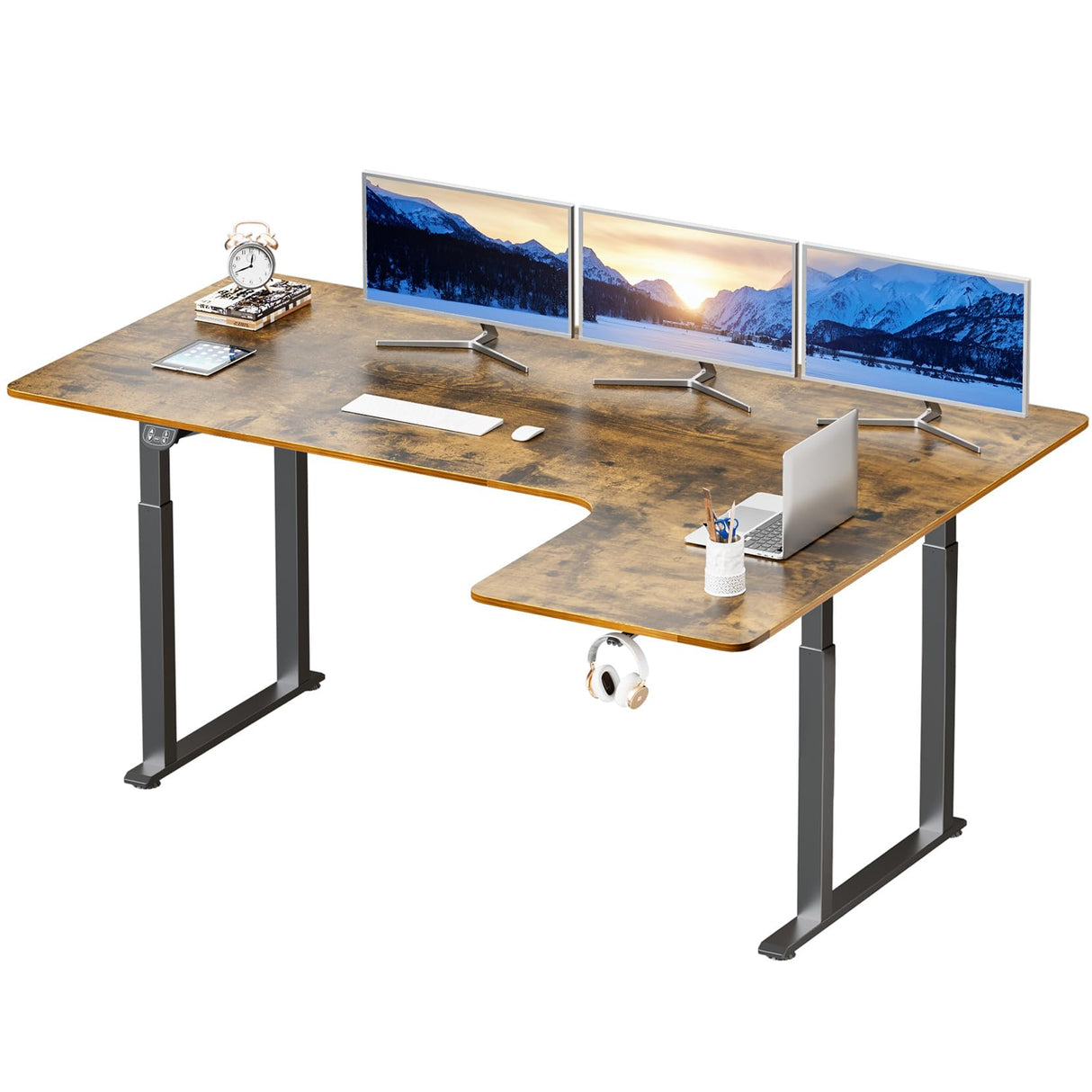 Electric Corner Stand Up Desk
