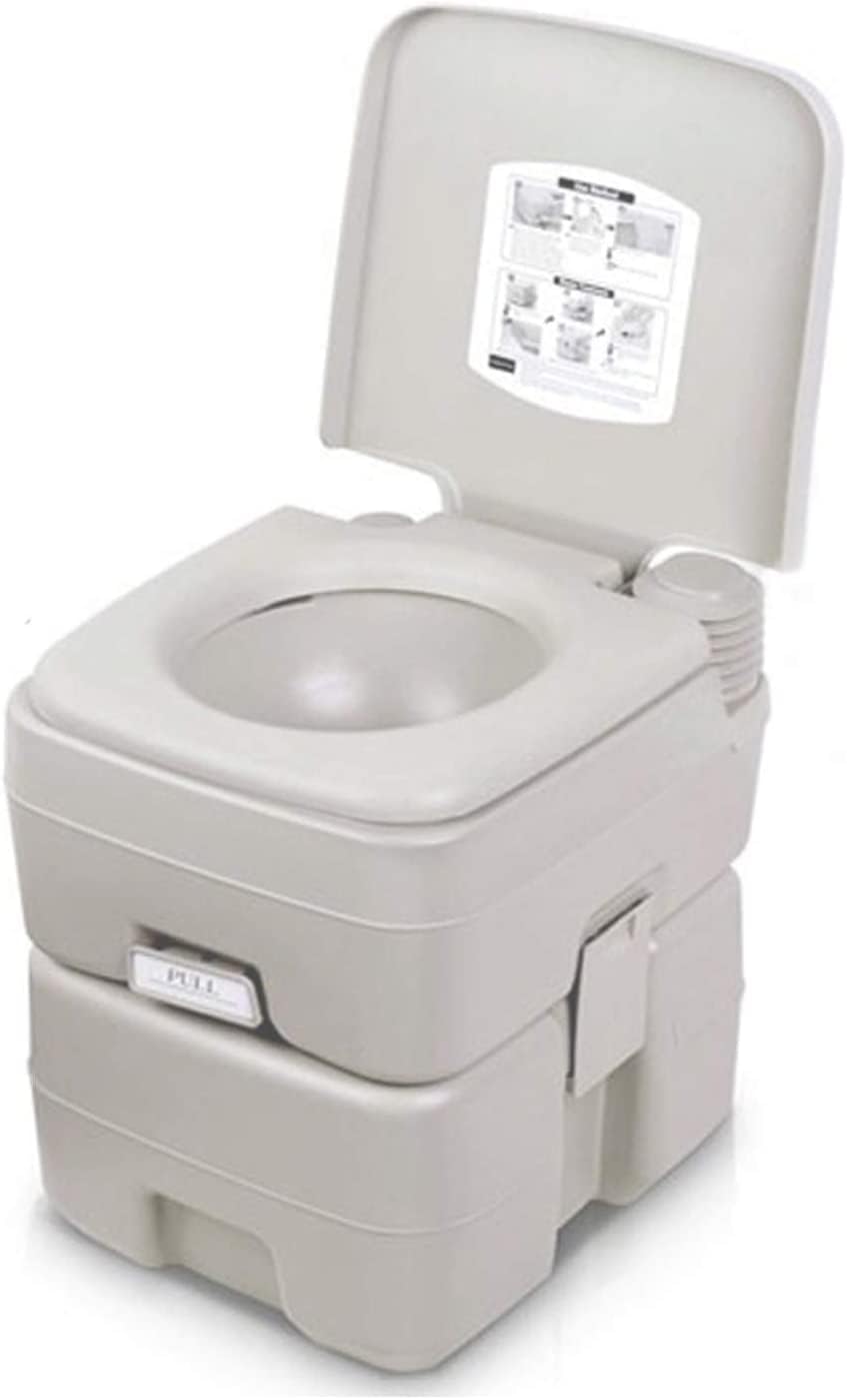 Dripex Removable Handle Portable Camping Toilet - 20L /5.3 Gallon Handle