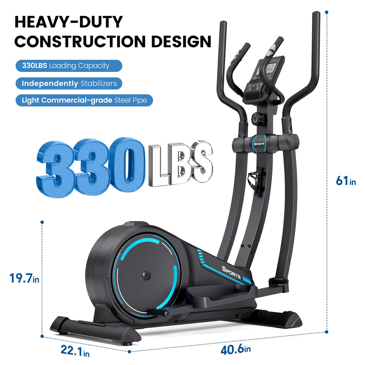 Dripex Elliptical Machine for Home