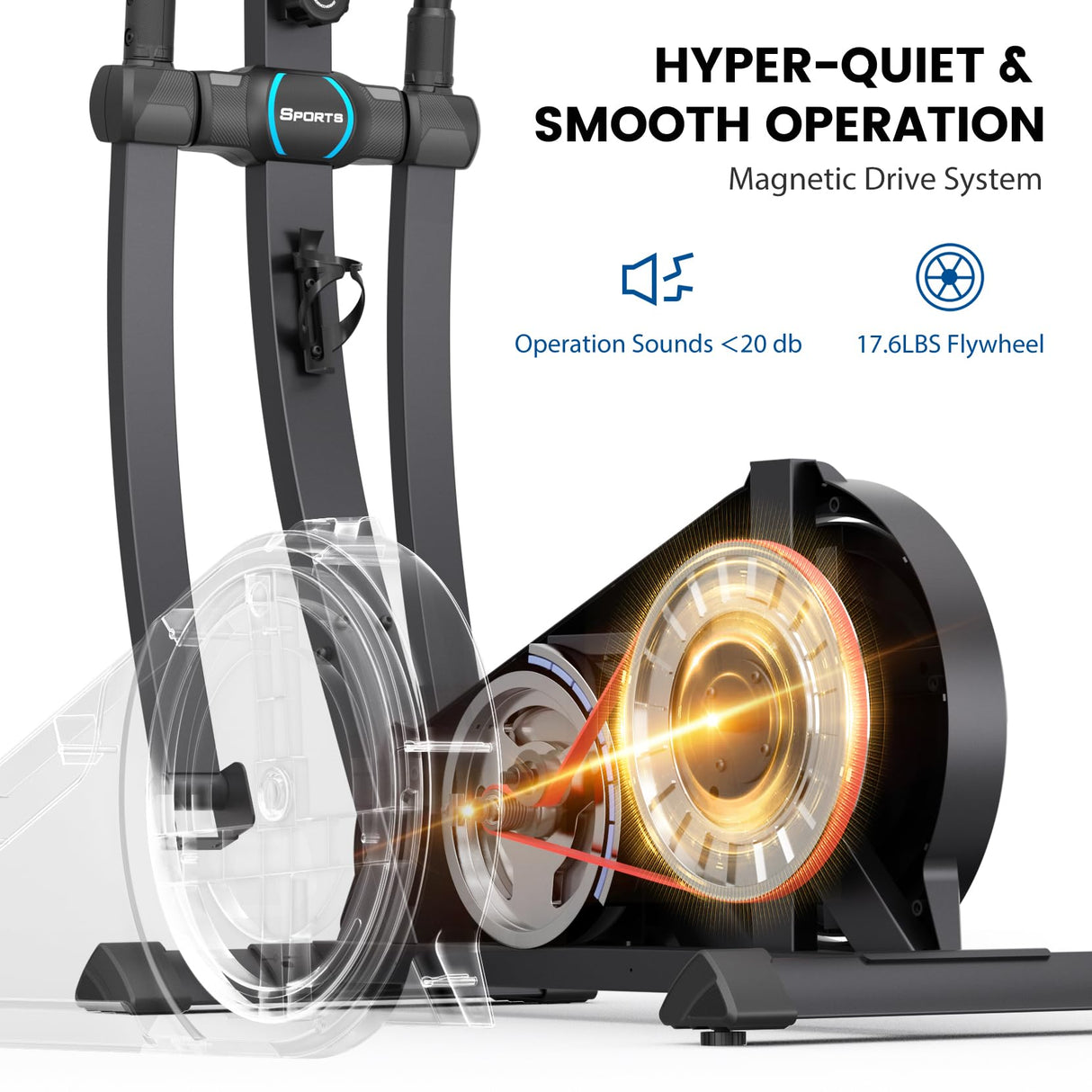 Dripex Elliptical Machine for Home