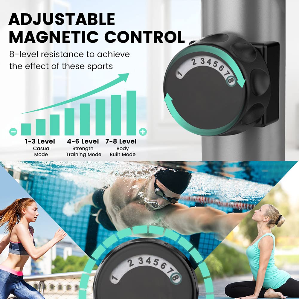 Dripex Hyper-Quiet Fitness Cardio Magnetic Elliptical Training Machines