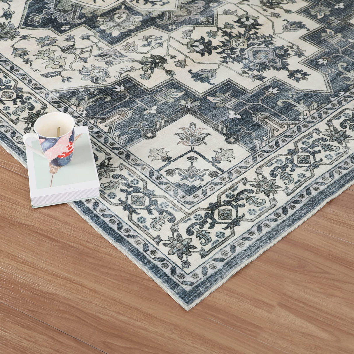 Dripex Vintage 5x7 Area Rugs