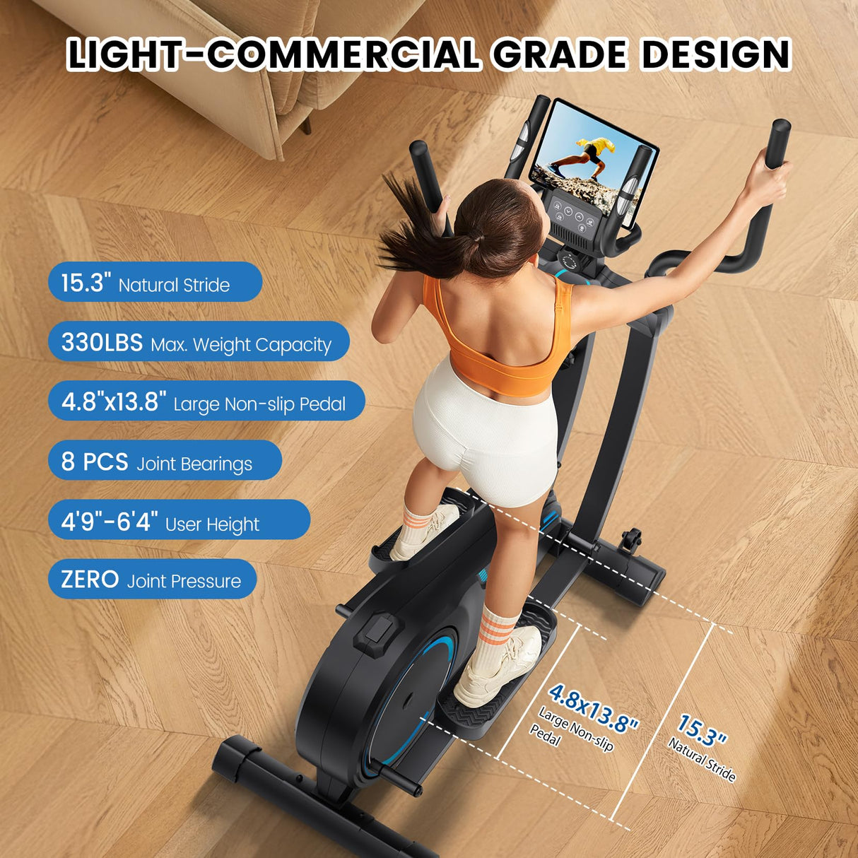 Dripex Elliptical Machine for Home