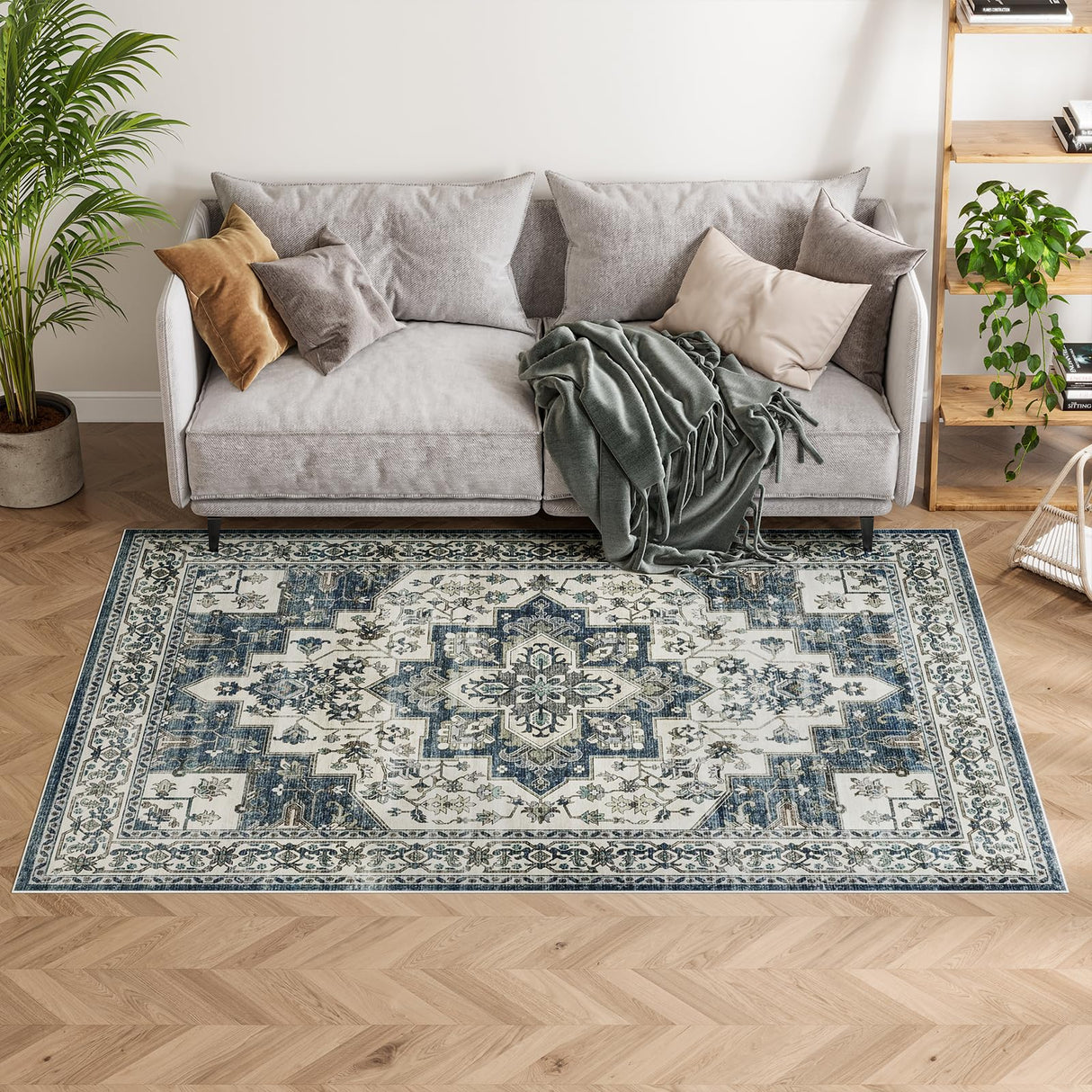 Dripex Vintage 5x7 Area Rugs