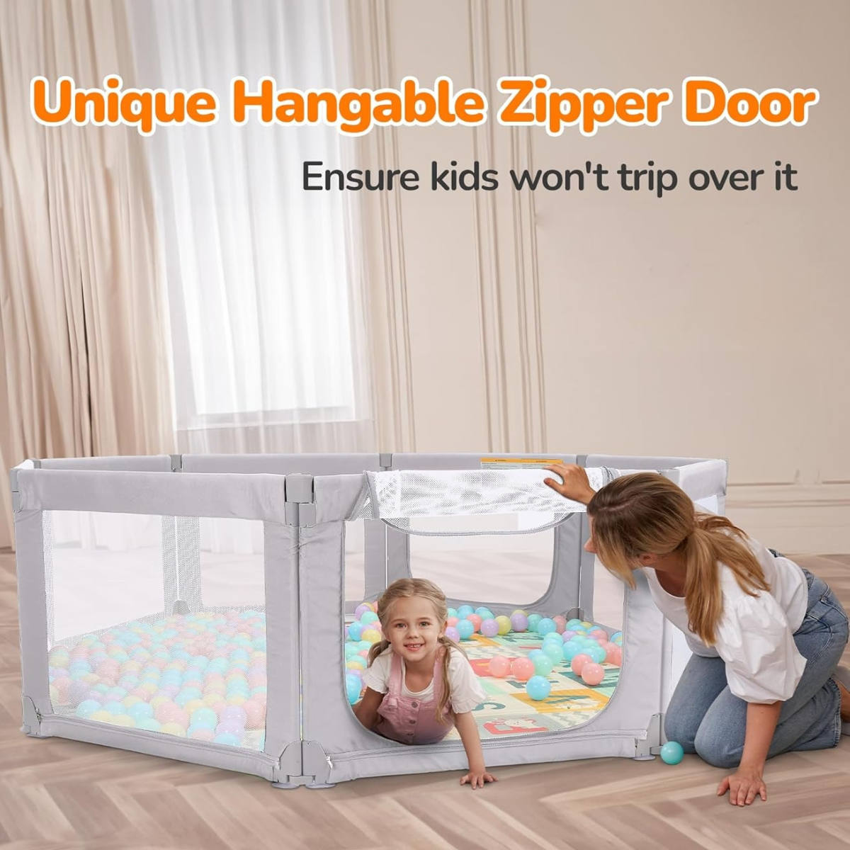 Dripex Baby Playpen Play Pens for Babies and Toddlers