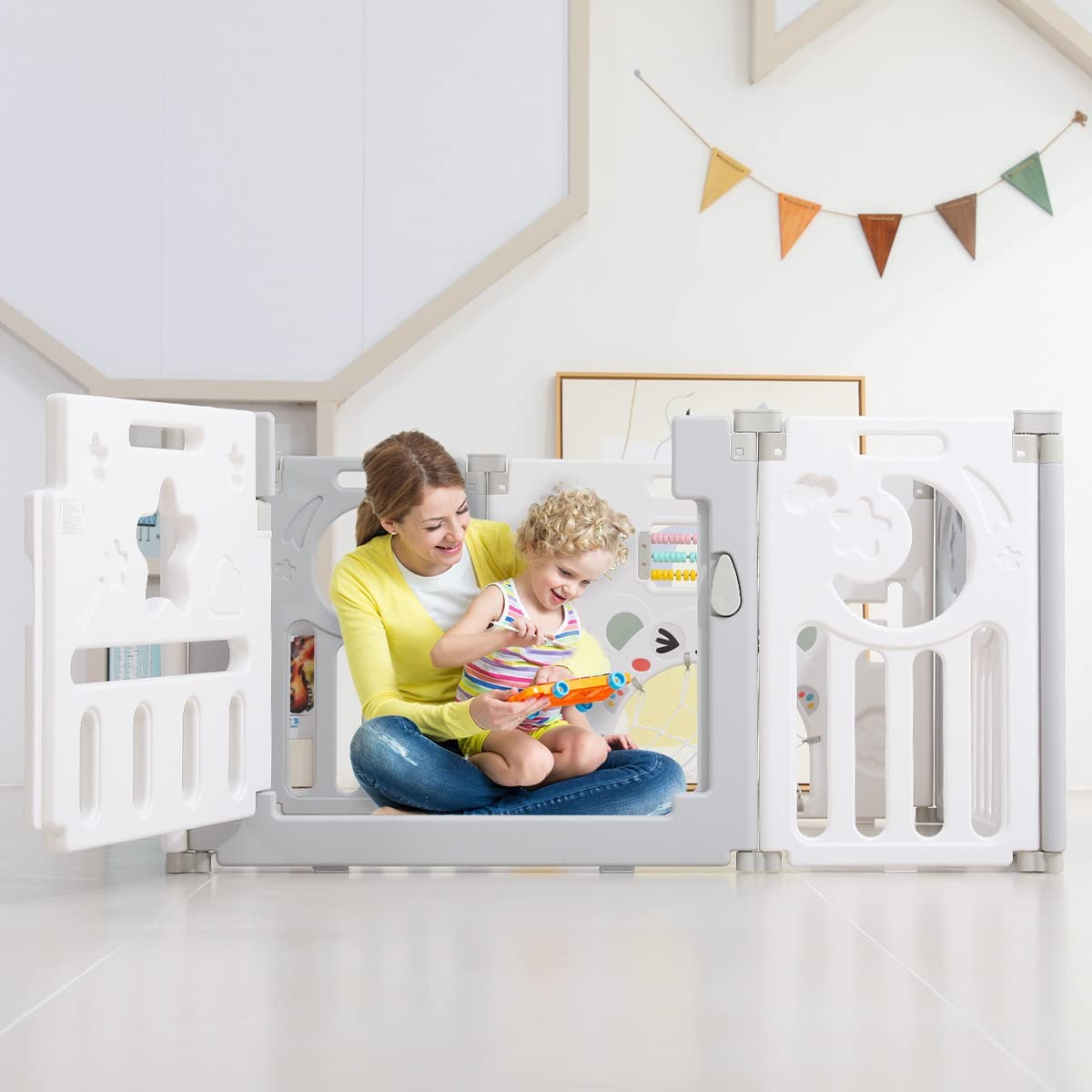 Foldable Playpen for Babies and Toddlers