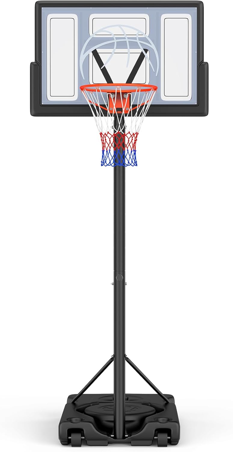 Basketball Hoop Outdoor 10ft Adjustable  Portable Basketball Hoop