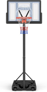 Basketball Hoop Outdoor 10ft Adjustable  Portable Basketball Hoop