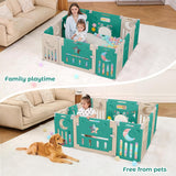 Dripex Baby Playpen Foldable Playpen for Babies and Toddlers