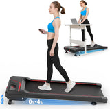 THERUN Walking Pad Treadmill with Auto Incline