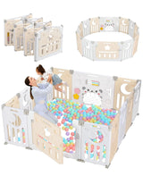 Foldable Playpen for Babies and Toddlers