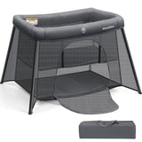 Travel Crib for Baby Lightweight Foldable Playpen with Long-Lasting Frame