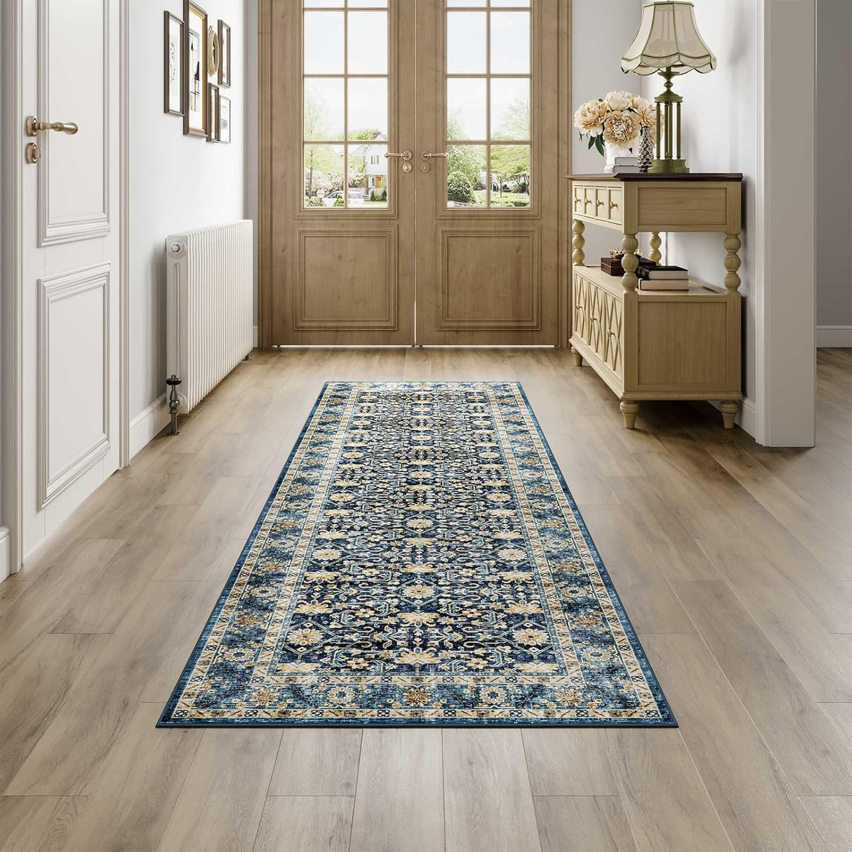 Dripex Runner Rug Machine Washable Non Slip Area Rug
