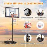 Basketball Hoop Outdoor 10ft Adjustable  Portable Basketball Hoop