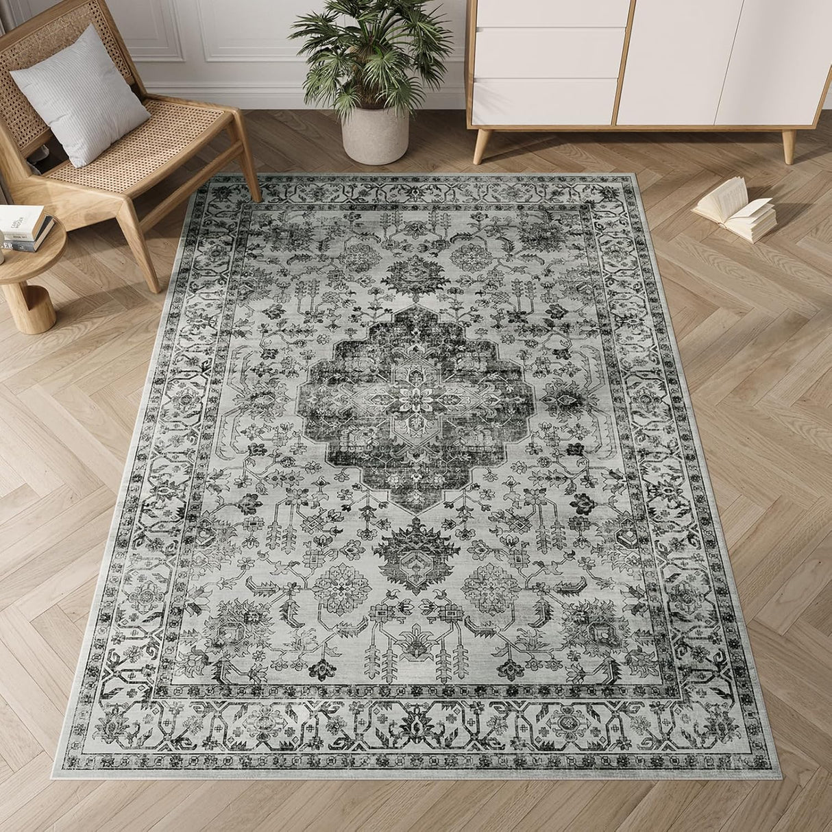 Dripex Runner Rug Machine Washable Non Slip Area Rug