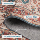 Dripex Runner Rug Machine Washable Non Slip Area Rug