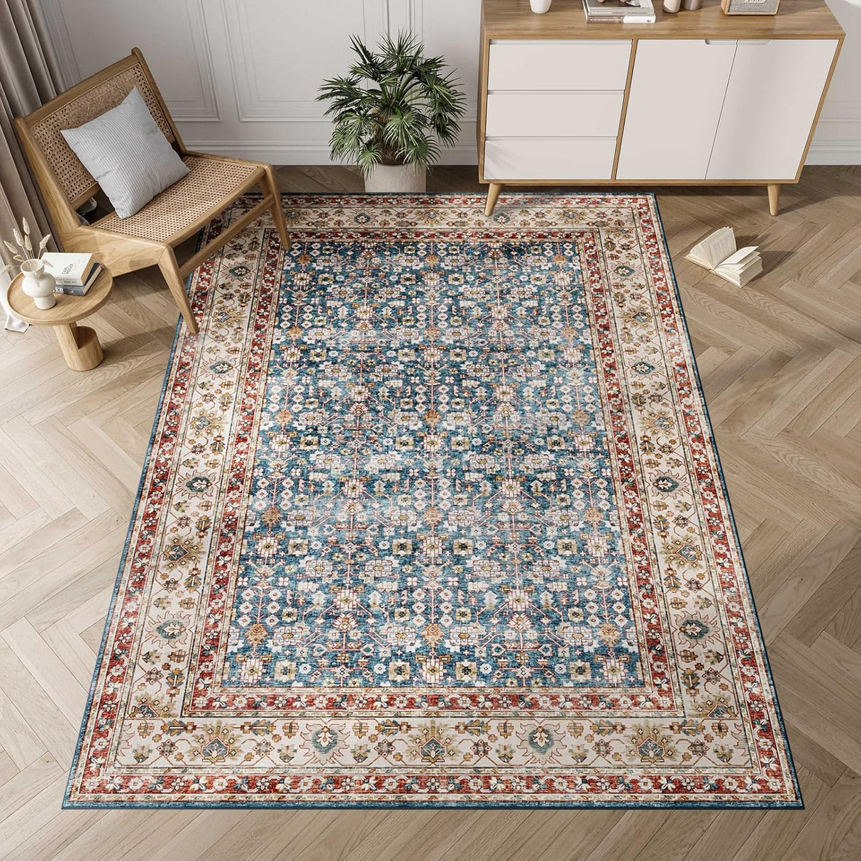 Dripex Runner Rug Machine Washable Non Slip Area Rug