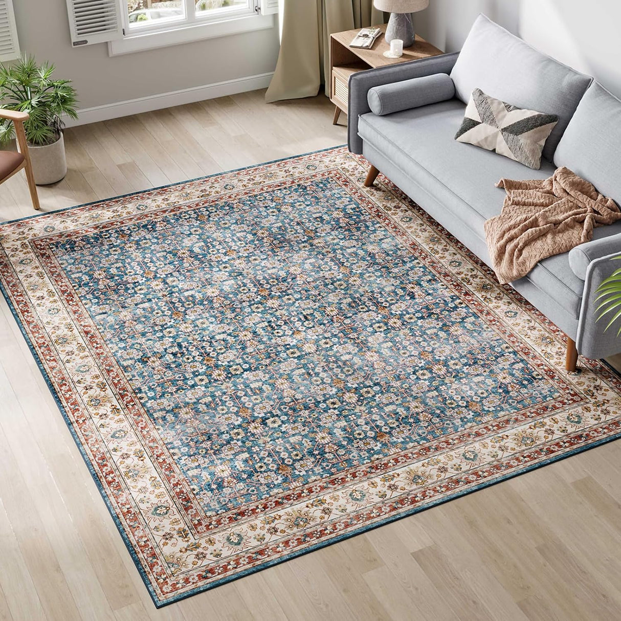 Dripex Runner Rug Machine Washable Non Slip Area Rug