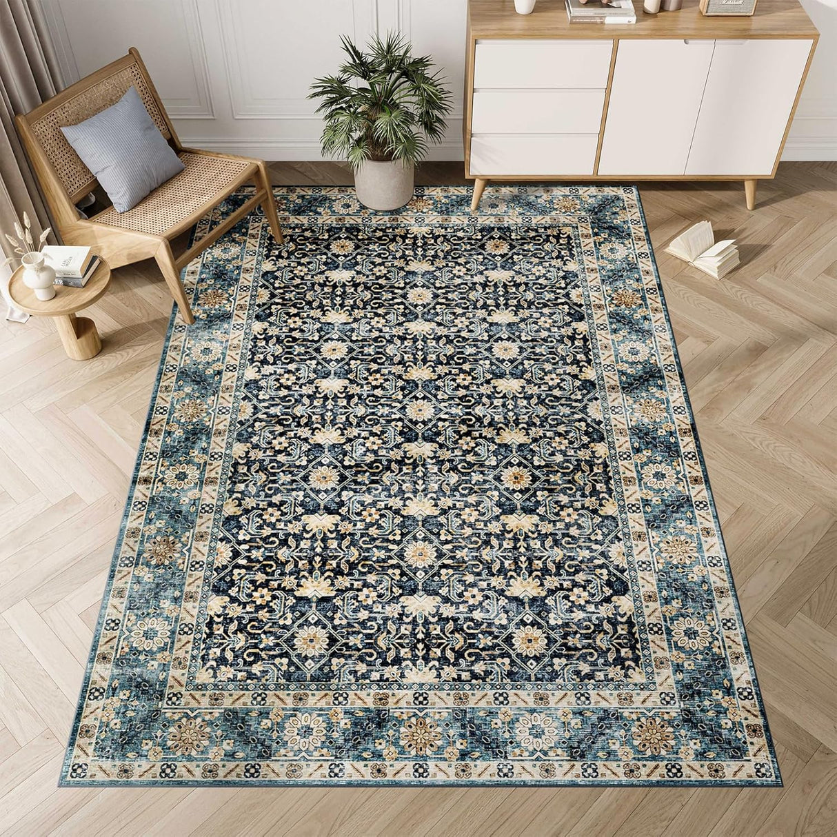 Dripex Runner Rug Machine Washable Non Slip Area Rug