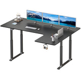 Dripex Standing Desk, 63"/ 71" L Shaped Desk Adjustable Height