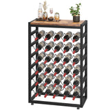 Dripex 30 Bottles Wine Rack Free Standing Floor