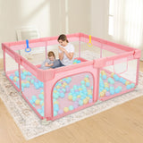 Dripex Baby Playpen 52"×52" Play Pens for Babies and Toddlers