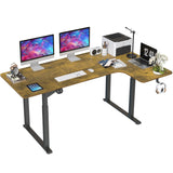 Dripex Standing Desk 71 x 43 Inch L Shaped Desk