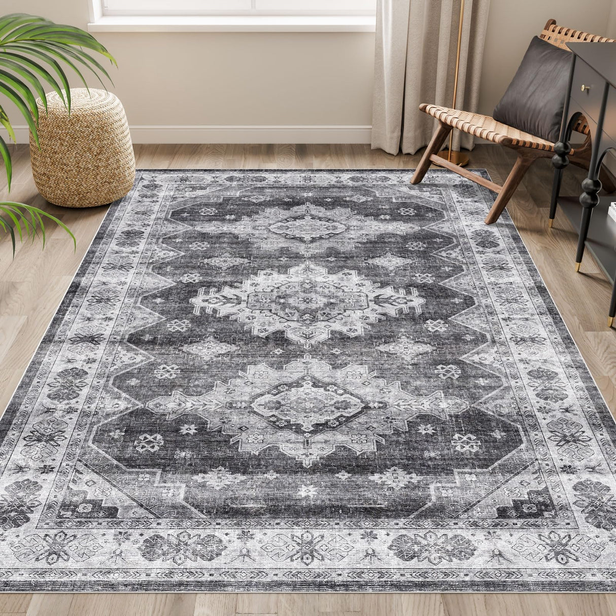 Dripex Vintage 5x7 Area Rugs