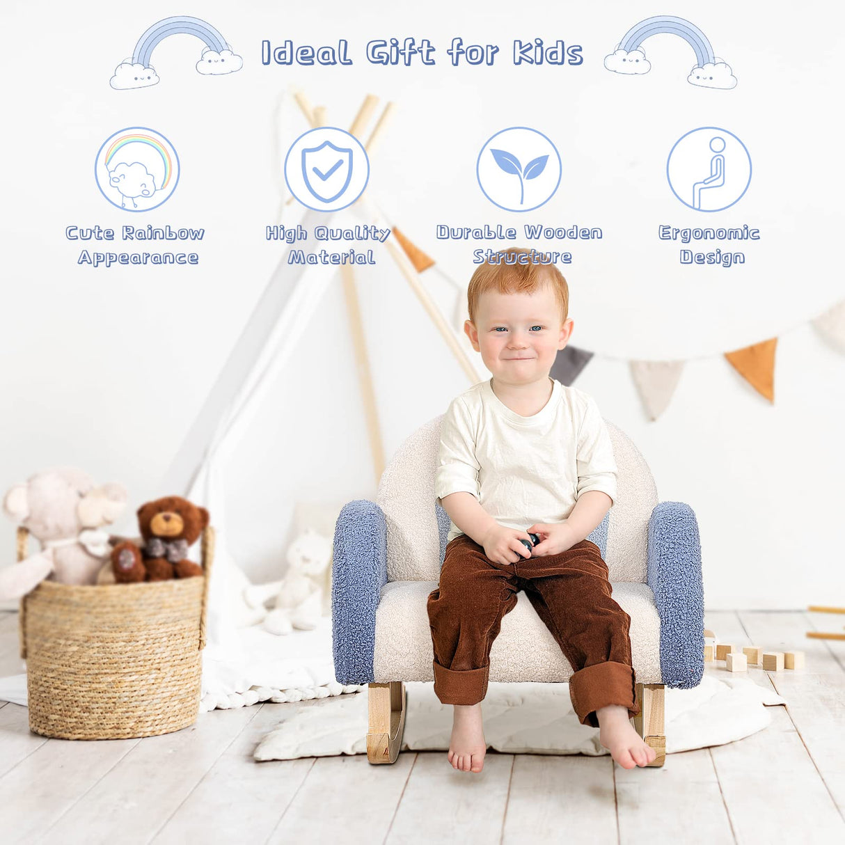 Dripex Childrens Rocking Chair