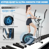 Elliptical Machine, Dripex Magnetic Elliptical Training Machines