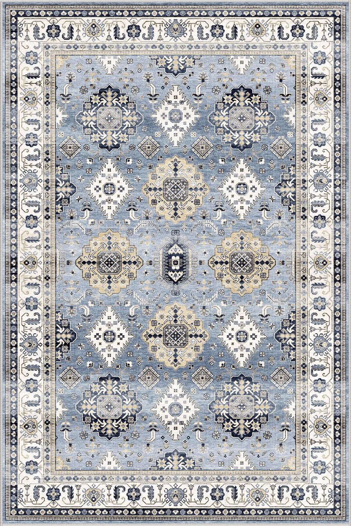 Dripex Vintage 5x7 Area Rugs