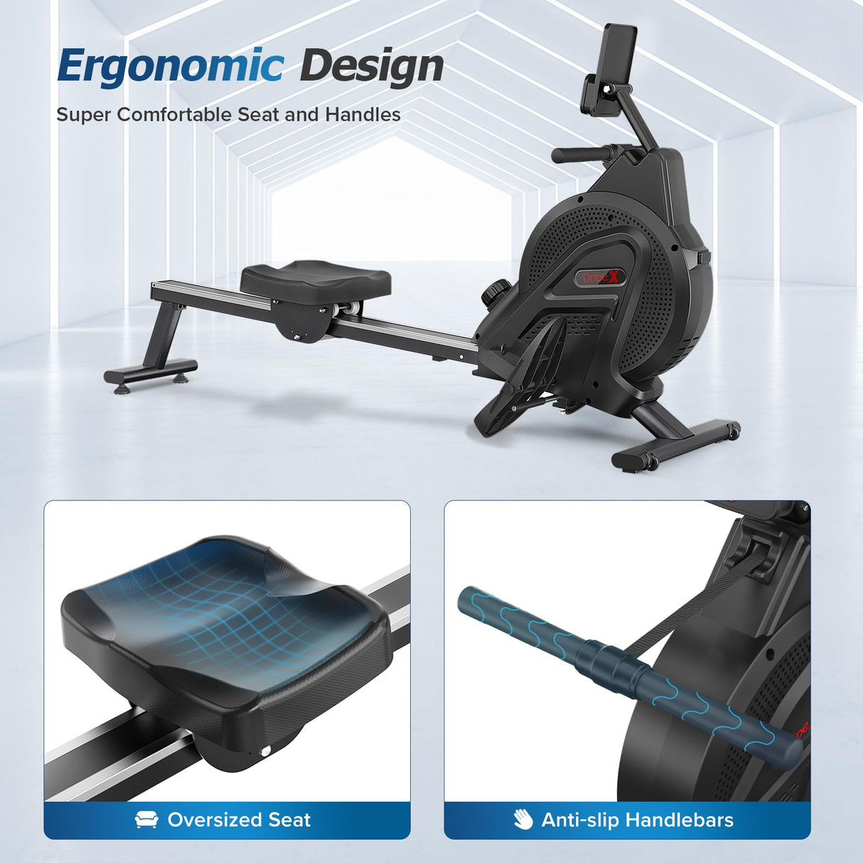 Rowing Machine Max 350 LBS