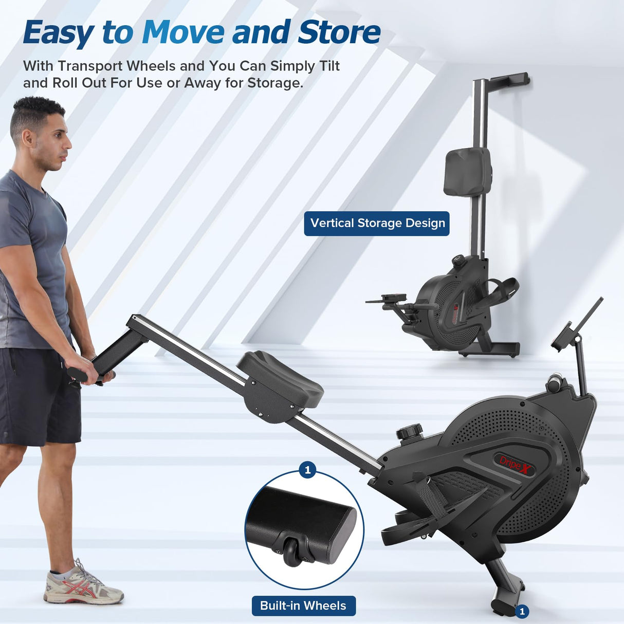 Rowing Machine Max 350 LBS