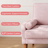 Fabric Couch Sofa 68 inch