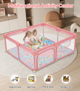 Dripex Baby Playpen 52"×52" Play Pens for Babies and Toddlers