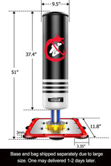 Dripex Freestanding Punching Bag for Kids