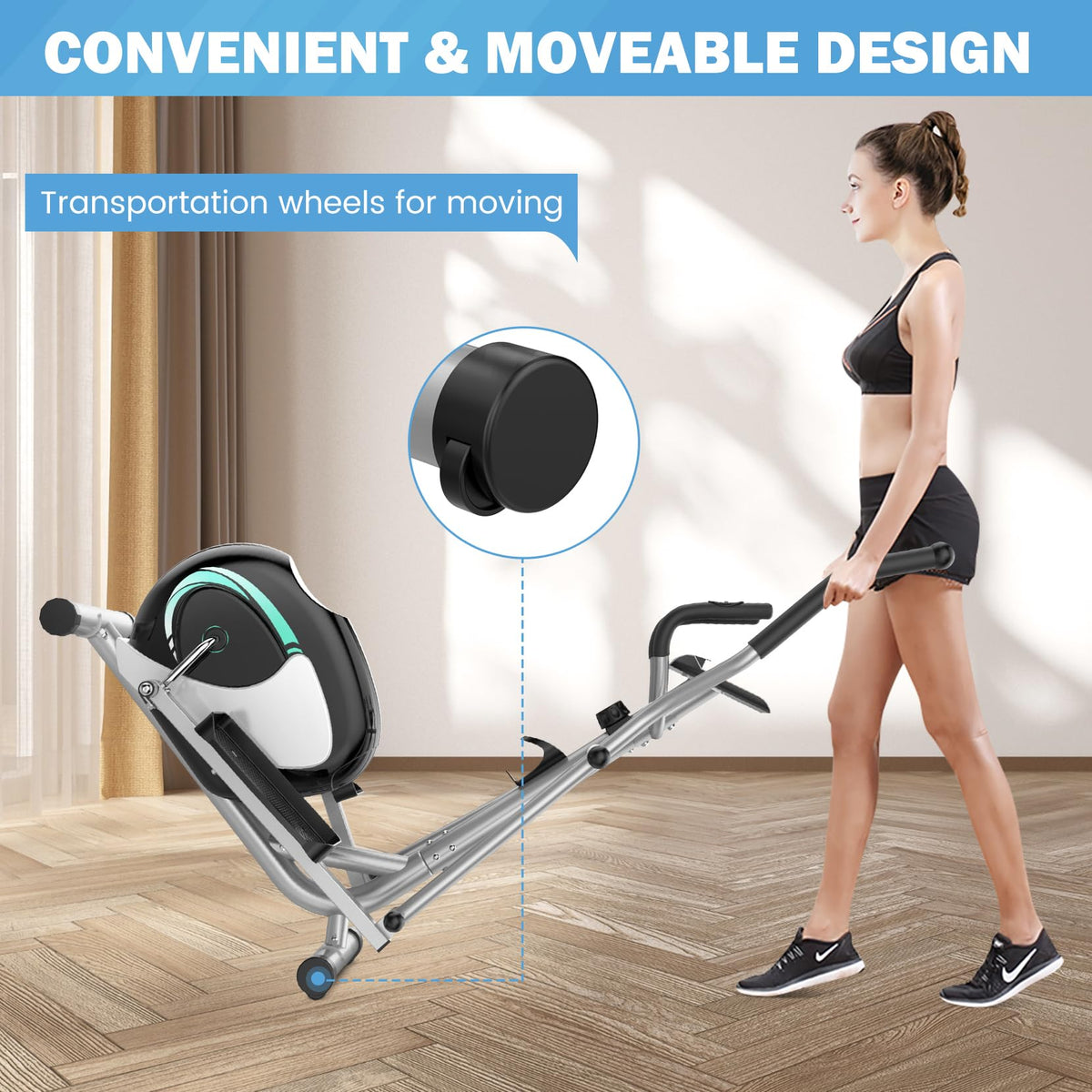 Dripex Exercise Machine Elliptical Machine, Dripex Magnetic Elliptical Training Machines