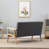 Dripex Fabric Modern Loveseat Sofa Couch